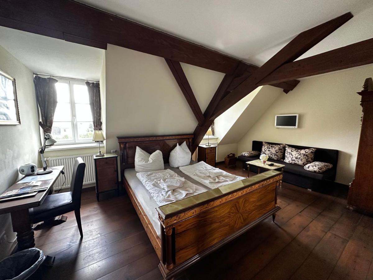 Hotel Garni Schloss Grochwitz Herzberg  Dış mekan fotoğraf