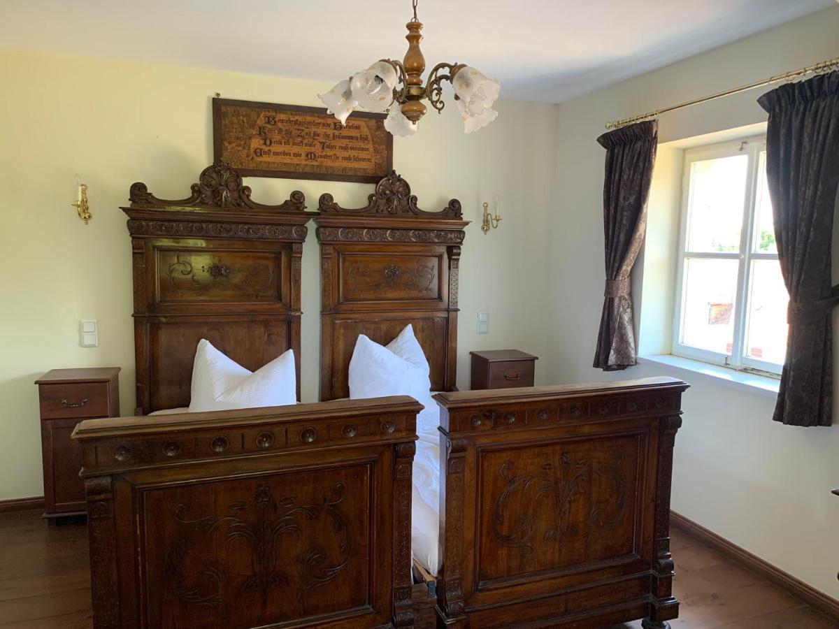 Hotel Garni Schloss Grochwitz Herzberg  Dış mekan fotoğraf